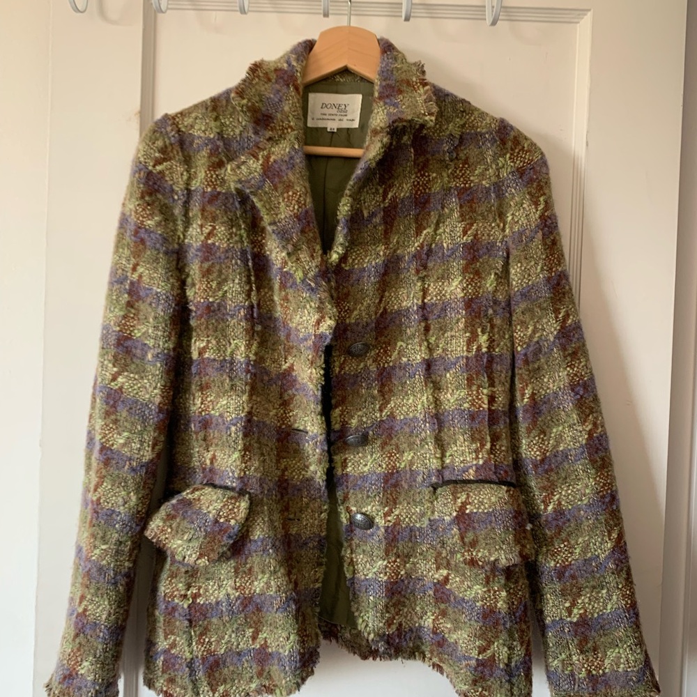 Women's Multicolor Tweed Jacket